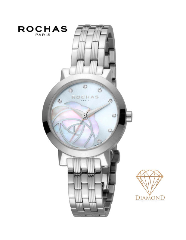 ROCHAS Ladies Diamond Watch